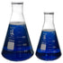 Karter Scientific Glass Flask 5 Piece Set | Narrow Mouth Erlenmeyer | Borosilicate Glass | 50ml to 1L