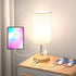 ALACOO Small Bedside Table Lamp for Bedroom - 3 Way Dimmable Touch Lamp