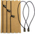 Traveller's Notebook Elastic Bands, Leather Journal Refill Connection Band Straps, 5 Pack of Jump Bands with Toggles