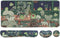 VIKIBO Cute Frog 4 in 1 Large Mouse Pad Set, Kawaii Extended Mouse