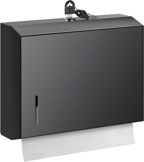 Wall Mounte Commercial Paper Towel Dispensers, 10.4" L x 3.3" D x
