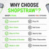 ShopStraw 50 2 Pack, FlexStraw Aerosol Can Replacement Straws, Neon Green, Universal Fit for USA-Made Spray Cans