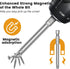 MulWark Security Torx Bit Set - 14PC Tamper Proof Star Screwdriver Bits, 3" Long, S2 Steel, T4 - T40