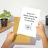 Goroar Funny Valentines Day Card for Him, Humor Valentines Day Card Gift for Boyfriend, Anniversary Card from Wife
