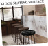 Round Stool Cushion Replacement for Bar Stools Pu Seat Pad for Kitchen Dining Room and Home Use Round Cushion