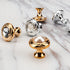 SANCHAKOU 10 1 Crystal Handle Knobs Pcs Single Hole Pearl Cabinet Coffee Table Drawer Bedside Table Handle Silver