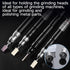 SPEEDWOX 4PCS Die Grinder Collet Adapter Chuck Collet Grinding Machine Clamping Collet Adapter Die Grinder Tool Small Grinder Collet Set 1/4 To 1/8 Collet Adapter 2 Pack 3mm and 2 Pack 6mm