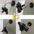 Pmsanzay 0.6" 1.6" Magnetic Base Mount Flashlight Mounting Brackets Flashlight Holder - Strong Magnet Base