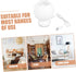 Gatuida Adjustable Touch Sensor Table Lamp with Soft Cloth Shade Portable Color Changing Night Light for Bedroom Study