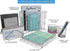 Sorbus Desk Organizer Set, 5-Piece Accessories Set Includes Pencil Cup Holder, Letter Sorter, and Sticky Note Holder