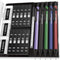 Four Candies 5PCS Metal Mechanical Pencil Set, 0.7mm with Dual Spring, Vintage Barrels, 240 HB #2 Lead Refills