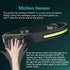 SEVENKA Rechargeable Headlamps - Bright LED Flashlight with Carrying Case, 1000 Lumen, Motion Sensor, Lightweight for
