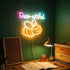 Dimmable "Bee-utiful" Happy Bumblebee Neon Light - Cute & Punny LED Wall Art for Kitchen, Bedroom, Nursery Decor, USB