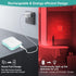 ZOCIFINER 670nm 4 Pack Red Light Motion Sensor Night Lights Rechargeable Battery Red Lights Stick On Magnetic Red Light