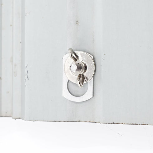 Monster Fastener 1/4" 11/32" 5/8" (100 x x Aluminum Key Hole Washers for Hurricane Shutters Pieces)
