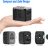 Universal International Power Travel Plug Adapter, 5 in 1 European Adapter with 2xUSB-A and 2xUSB C Wall Charger