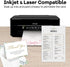 6x9 80lb 100 Pack White Large Index Cards Cardstock, Goefun Thick Printer Paper, Big Notecards Blank for Menus, Party