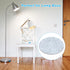 10" 4 Pack 1/5" PATIKIL Diameter Felt Furniture Pads, Thick Lamp Base Felt Round Soft Adhesive Non-Slip Anti-Scratch