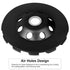 SUNJOYCO 4.5 inch Concrete Grinding Wheel, Heavy Duty Turbo Row Diamond Cup Grinding Wheel for Angle Grinder