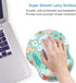 Ergonomic Mouse Pad with Wrist Rest Support, Cute Non-Slip PU Base Mat for Gaming & Working (Wrist Elephant)