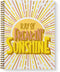 Ray Of Freakin Sunshine Spiral Notebook, 8.5" x 11" Journal, 120 College Ruled Pages, Made in the USA