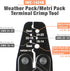 iCrimp Delphi Weather Pack Crimper, Metri Pack Crimping Tool for Sealed Weatherproof Automotive Electrical Connectors