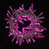 100 8 8 Pink Christmas String Lights - LED Pink String Lights Plug in for Tree, Bedroom, Wedding, Indoor/Outdoor