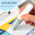 Refillable Retractable Quick Dry White Out Correction Tape, Mini Cute Applicator for Home Office Supplies