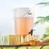 5 VEVOR Beverage Dispenser, Gallon Drink Dispensers for Parties, Plastic Juice Dispenser with Spigot and Lid, Iced Tea