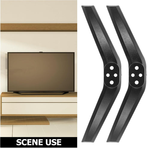 Garneck Anti-Skid Tv Feet Replacement for Screens Stable Television Stand Legs with Vibration Reduction and Non-Slip