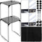 Kosiz 22 Pcs Locker Organizer Kit, Back to School Accessories with Whiteboard, Mirror, Dry Eraser & Hooks