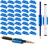 VZZNN Adhesive Pen Holders for Desk Set of 40 - Reusable Silicone