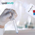 Safety Wash Bottles, 500ml, 6PCS Lab Rinse Squeeze Bottles, Printed for Acetone, Ethyl Alcohol, Distilled Water