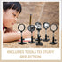 6pcs Set Didiseaon Optical Experiment Kit for Science Classroom Physics Teaching Including Plane Mirror, Convex