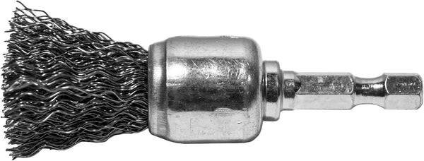 Century Drill & Tool 76203 Coarse Crimped End Wire Brush, 3/4"