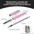 Nice Luxury Pen with Case, Fancy Ballpoint Pen, Smooth Writing Experience, Gift Box with 0.5mm Black Extra Refill (Pink)