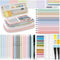 HRFGWDD 52 PCS Aesthetic School Supplies with Highlighters, Mechanical Pencils, Color Ink Gel