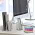 Sorbus Desk Organizer Set, 5-Piece Accessories Set Includes Pencil Cup Holder, Letter Sorter, and Sticky Note Holder