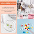 Tanstic 23Pcs Stainless Steel Lab Spatula Micro Scoop Set, Includes 22pcs Laboratory Tiny Mixing Tools