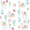Maydahui Cactus Camel Desert Wall Decal Shrub Flower Wall Sticker (35 x