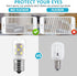 E17 LED Bulb Microwave Oven Light 8206232A 3W Super Power Saving Appliance Bulb 6000K Daylight White Pack of 4