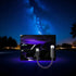 Calsgkspray Blue USB Star Projector Night Light,Adjustable Romantic Starry Sky Projector Car Light,Portable Atmosphere