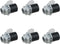 JCBIZ 6PCS Metal Lock Fastener DIY Lighting Accessories Suitable for Pendant Light Ceiling