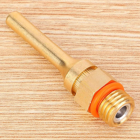 Hot Glue Gun Nozzle, Copper Replacement Tips for Hot Melting Glue Guns (50mm extended mouth)