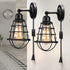 LYOOWNG Plug in Wall Sconces 2pack, Industrial Wall Lamp with Plug in