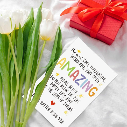 Ithmahco Thank You Cards, Farewell Cards For Coworkers, Employee Appreciation Card For Social Worker, School Counselor