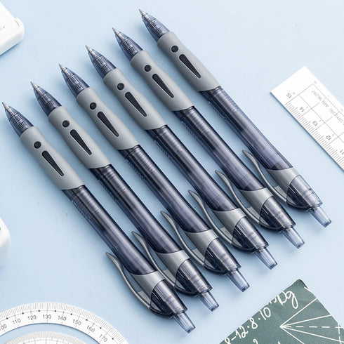 M&G Gel Pens Set, 0.5mm Black Ink Medium Point, 30 PCS Gel Ink Retractable Rollerball Pens for Writing