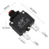 5 Amps Thermal Circuit Breakers 125/250V AC 32V DC Push Button Manual Reset, 2 Pack