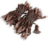 70 24 Commercial 21 Sets Warm White Wide Angle LED Mini Lights on Brown Wire Ft Grade Christmas String Lights, Full