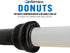 Fernco P22U-205 2-in. Service Weight Cast Iron Hub to 2-in. Sch. 40 PVC Compression Donut, 2-Pack by Fernco